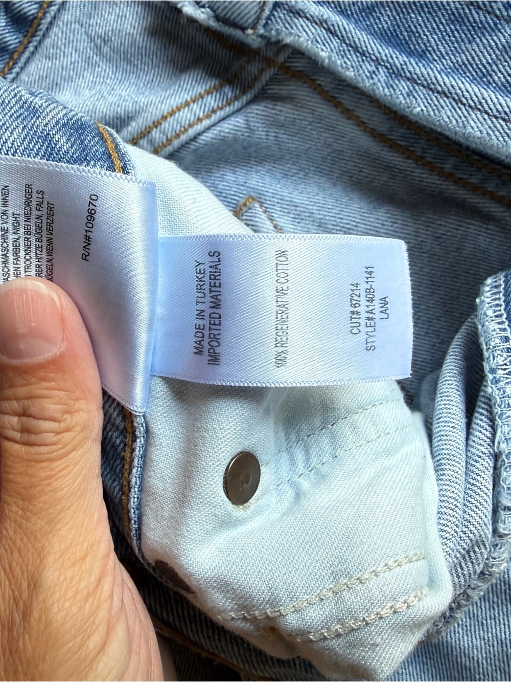 AGOLDE - Lana, Women's Straight Leg Jeans - Picture 4 of 5